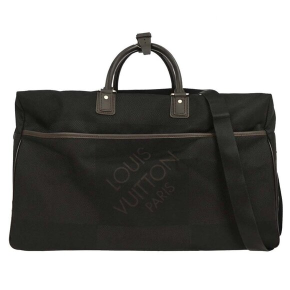 Louis Vuitton Black Damier Geant Albatross Duffle Bag M93601 SP3008 154216 - Picture 1 of 10